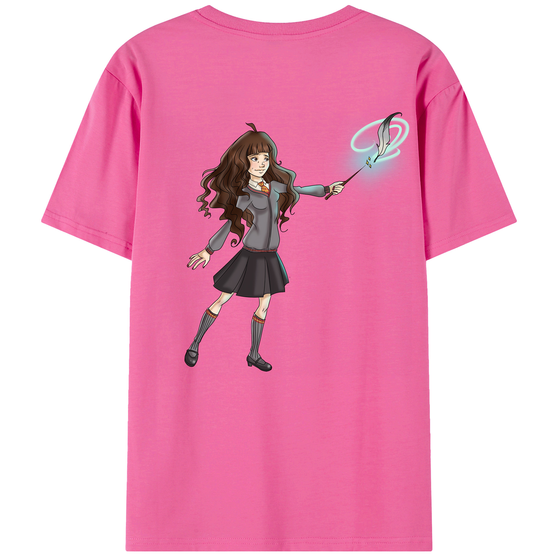 （画像用） Harry Potter ハリー・ポッターシリーズ レディース半袖Tシャツ(バックプリント)